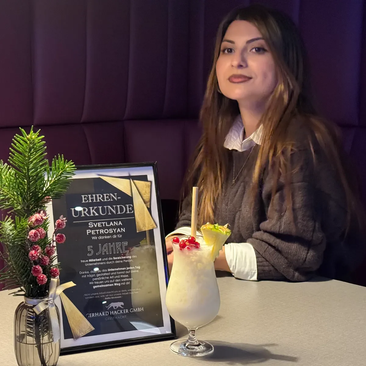 Wir feiern unsere Jubilare – danke für eure langjährige Treue! 1 Jubilare 2025